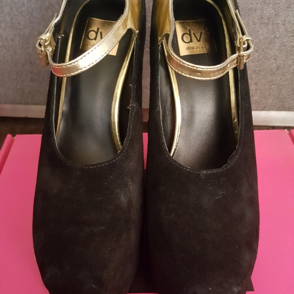 High platform mary janes